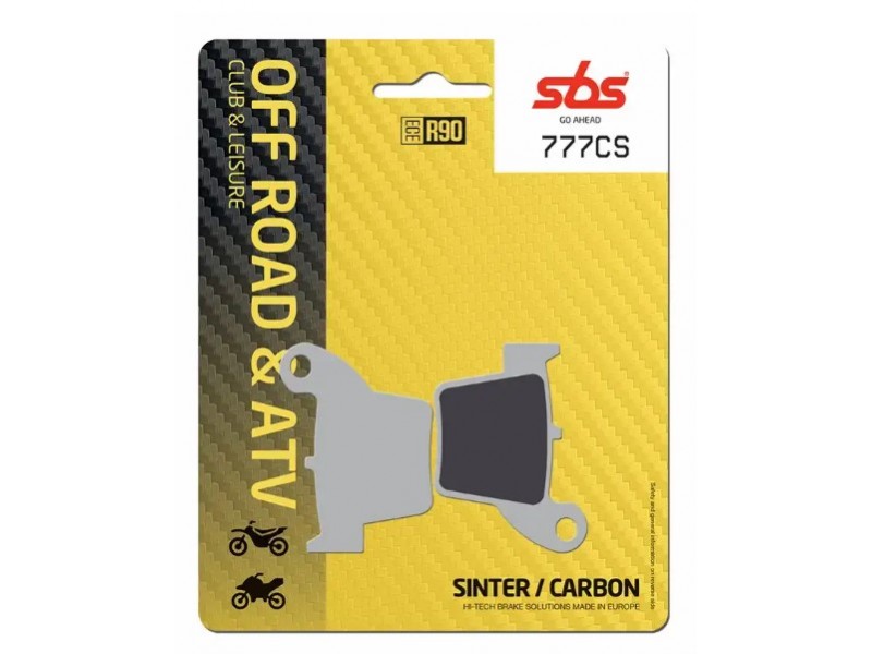 Гальмівні колодки SBS Comp Brake Pads, Carbon 777CS